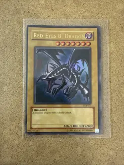 YUGIOH Red-Eyes B. Dragon Ultra Rare SDJ-001 Unlimited - Image 2