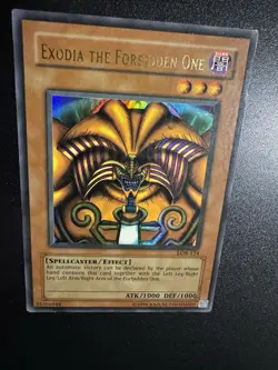 Exodia the Forbidden One LOB-124 The Legend of Blue Eyes White Dragon Unlimited - Image 1