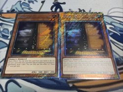 Yugioh Maxx "C" Platinum Secret Rare RA04-EN150 x2 - Image 1
