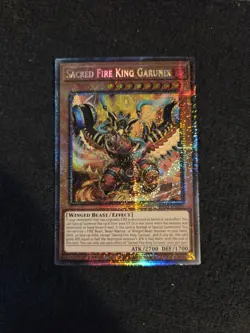 Sacred Fire King Garunix - Starlight Rare RA05-EN031 - YuGiOh - Image 1