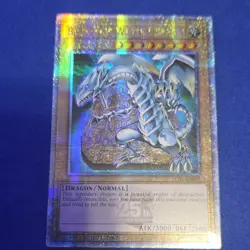 Konami Yu-Gi-Oh! Blue-Eyes White Dragon LC01-EN004 Quarter Century Secret Rare … - Image 1