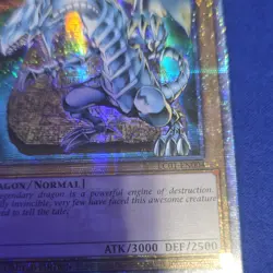 Konami Yu-Gi-Oh! Blue-Eyes White Dragon LC01-EN004 Quarter Century Secret Rare … - Image 2