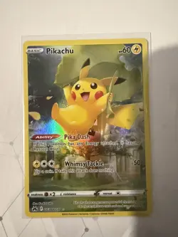 Pokemon TCG Pikachu Crown Zenith: Galarian Gallery Gg30/Gg70 Holo Holo Rare - Image 1