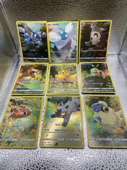 Pokemon TCG Crown Zenith Galarian Gallery Full Set Of 9 GG29/GG34 Pikachu - Image 1