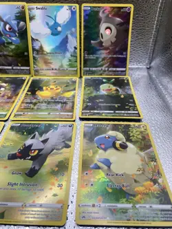 Pokemon TCG Crown Zenith Galarian Gallery Full Set Of 9 GG29/GG34 Pikachu - Image 3
