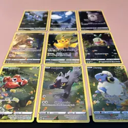 Pokemon TCG Crown Zenith: Galarian Gallery Full Art Set 9 Gg26 - Gg34 Pikachu - Image 2