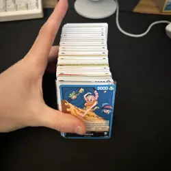 Approximate 250 English Bulk One Piece Cards Op-15 - Image 1