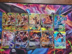 One Piece TCG English Lot of 10 SEC NM Never Played - Image 1