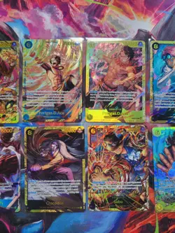 One Piece TCG English Lot of 10 SEC NM Never Played - Image 3