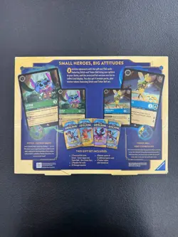 Disney Lorcana Into the Inklands Gift Set Sealed Stitch Tinker Bell - Image 2