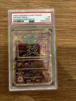 2000 POKEMON GAME MOVIE POKEMON 2000 MOVIE ANCIENT MEW PSA 1(MK) - Image 1