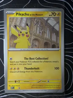 Pokemon - Pikachu At The Museum - Promo Oversized Card - Image 1