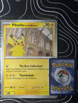 Pokemon - Pikachu At The Museum - Promo Oversized Card - Image 2