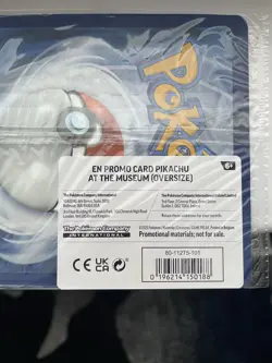 Sealed Pikachu At The Museum Pokemon Card - Oversized - Image 4