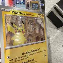 Pokemon TCG Pikachu At The Museum Oversized Promo Card Sealed - Image 4