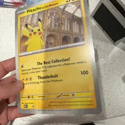 Pokemon TCG Pikachu At The Museum Oversized Promo Card Sealed - Image 5