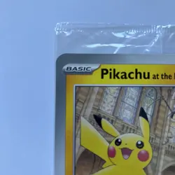 Pikachu At The Museum Pokemon Promo Card Oversized Jumbo UK Seller - Image 2