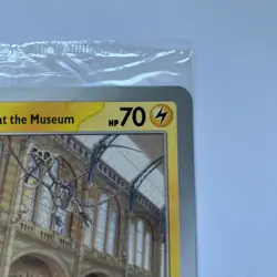 Pikachu At The Museum Pokemon Promo Card Oversized Jumbo UK Seller - Image 3