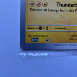 Pikachu At The Museum Pokemon Promo Card Oversized Jumbo UK Seller - Image 4