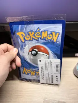 Pokemon - Pikachu At The Museum Oversized Promo Card - Image 2