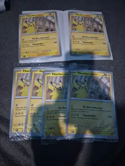 Pikachu at the Museum Jumbo Promo Pokemon Card Oversized Natural History X2 - Image 2
