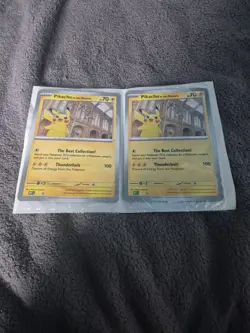 Pikachu at the Museum Jumbo Promo Pokemon Card Oversized Natural History X2 - Image 3