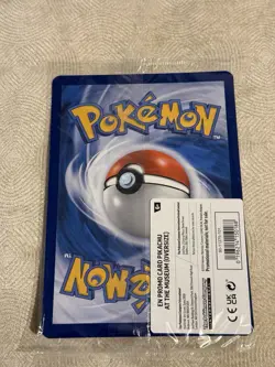 Sealed Pokemon TCG Pikachu At The Museum Jumbo Oversized Card Promo - Image 2