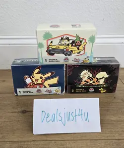 🔥🔥 Pokemon World Championships Anaheim 2025 Exclusive Double Deck Box Set Of 3 - Image 1