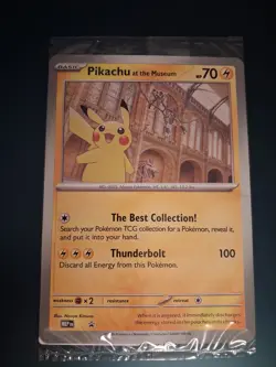 Jumbo Pikachu At The Museum - Sealed Promo - Oversized Card Pokemon TCG - Image 1