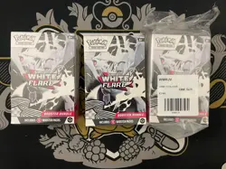 3x Pokemon TCG White Flare Booster Bundle - New and Sealed - Image 1