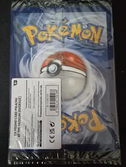Pokemon Pikachu At The Museum promo card (oversized) - sealed & in hand - Image 2