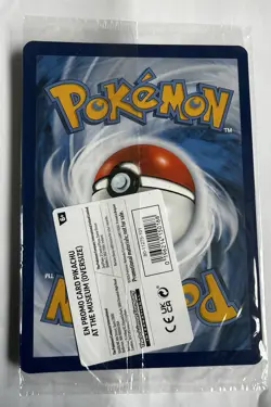 Pokemon TCG Pikachu At The Museum Promo Card Jumbo Oversized - Brand New Sealed - Image 2