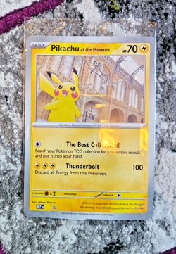 Pokemon TCG Promo Oversized Card - Pikachu At The Museum (sealed) - UK - Image 1
