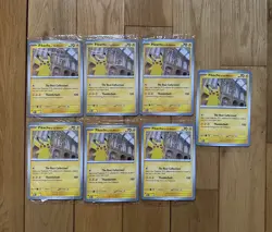 Pokemon TCG Promo Oversized Card - Pikachu At The Museum Jumbo Card 7x - Image 1
