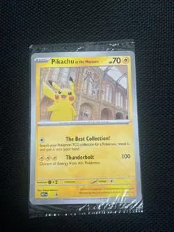 Pokemon TCG - Pikachu At The Museum Oversized Card Sealed - Image 1