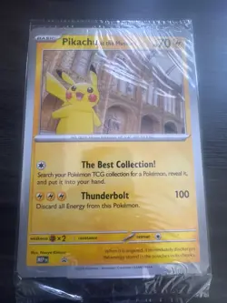 Pikachu “Pokemon at the Museum” Jumbo Card – Sealed – Limited Promo Oversized - Image 1