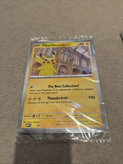 2x Pokemon TCG Promo Oversized Card - Pikachu at the Museum (Sealed) - UK - Image 2