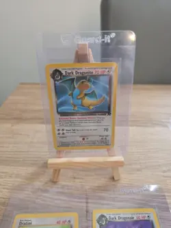 Pokemon Dragonite Rocket 22/82 + Dratini + Dragonair Team Rocket Pokemon Card - Image 2