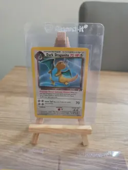 Pokemon Dragonite Rocket 22/82 + Dratini + Dragonair Team Rocket Pokemon Card - Image 3