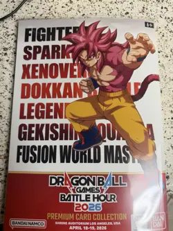 Bandai Namco Dragon Ball Battle Hour 2026 Premium Card Collection 8 Energy Mark… - Image 1