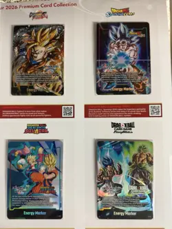 Bandai Namco Dragon Ball Battle Hour 2026 Premium Card Collection 8 Energy Mark… - Image 3
