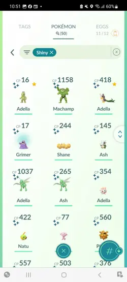 Pokemon Go (Stage 40) Shiny Sandygast ( 50 Shinys )( 1.9 Million Stardust) - Image 5