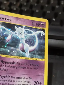 Pokemon Mewtwo TCG Expedition Base Set Card 20/165 Reverse Holo Lp - Image 3