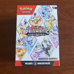 Pokemon TCG: Scarlet & Violet Prismatic Evolutions Booster Bundle 6 Booster Pack - Image 1