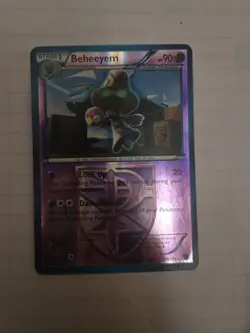 Pokemon Beheeyem Rare Holo Plasma Storm 70/135 Stage 1 90 HP Team Plasma Card - Image 1