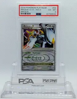 POKEMON ARCEUS LV X #94 ULTRA RARE HOLO FOIL CARD PSA 6 EX-MT #* - Image 2