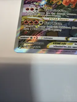 Charizard VSTAR SWSH262 SWSH: Sword & Shield Promo Cards Full Art Holo - Image 2