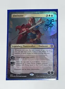 Wizards of the Coast Elminster Legendary Planeswalker Foil (Borderless) 362 - Image 1