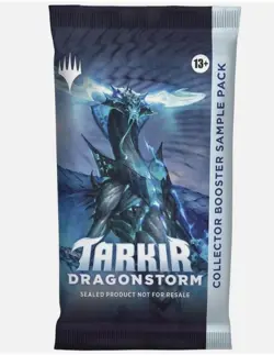 10 x MTG Tarkir: Dragonstorm Collector Booster Sample Pack Sealed - Image 2