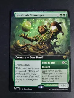 Vastlands Scavenger (Extended Art) Rare MTG Secrets of Strixhaven - Image 1